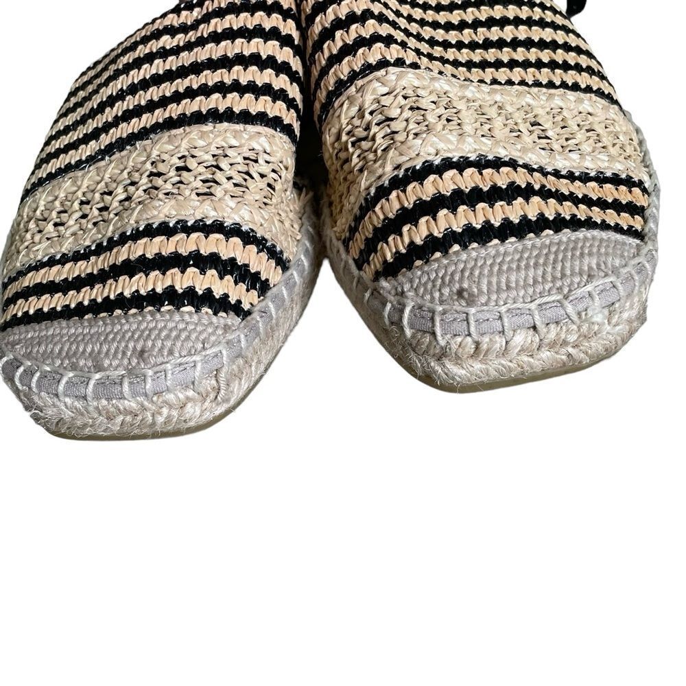 MAYPOL Woven Sling Back Espadrilles Sandals
Black Tan 40 - Picture 5 of 14